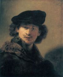 Self Portrait 4 - Rembrandt van Rijn Oil Painting