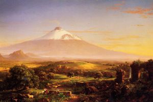 Mount Etna - Thomas Cole Oil Painting