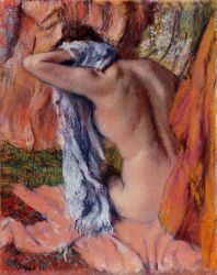 After the Bath 6 - Edgar Degas Oil Painting
