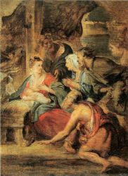 Adoration of the Shepherds -   Peter Paul Rubens oil painting