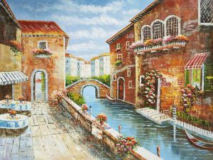 Heart of Venice - Oil Painting Reproduction On Canvas
