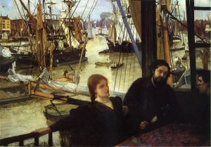 Wapping - James Abbott McNeill Whistler Oil Painting,