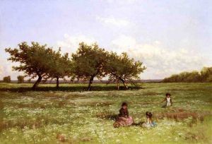 Summer Afternoon, Long Island -  Alfred Thompson Bricher Oil Painting