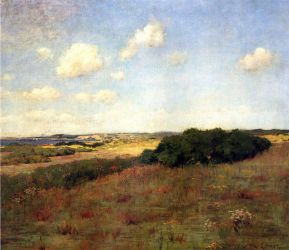 Sunlight and Shadow, Shinnecock Hills -  William Merritt Chase Oil Painting
