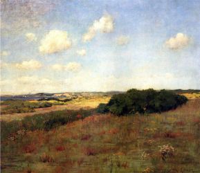 Sunlight and Shadow, Shinnecock Hills - William Merritt Chase Oil Painting