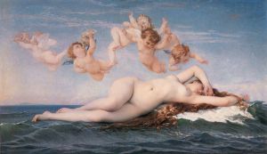 The Birth of Venus -   Alexandre Cabanel Oil Painting,