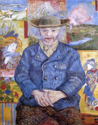 Portrait of Pere Tanguy - Vincent Van Gogh Oil Painting