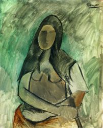 Seated Woman - Oil Painting Reproduction On Canvas