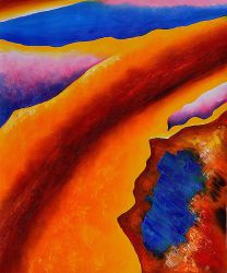 Only One -  Georgia O\'Keeffe Oil Painting