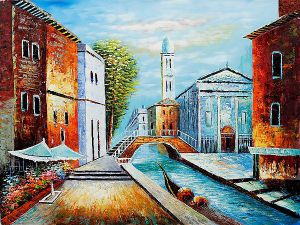 Before the Storm, Venice - Oil Painting Reproduction On Canvas