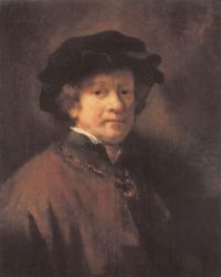 Self Portrait 26 - Rembrandt van Rijn Oil Painting