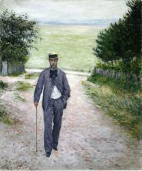 by the Sea -  Gustave Caillebotte Oil Painting