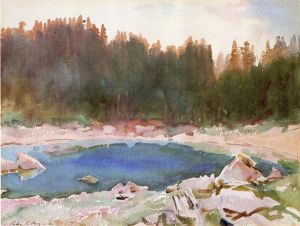 Lake in the Tyrol - John Singer Sargent Oil Painting