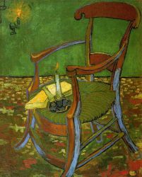 Paul Gauguin\'s Armchair -  Vincent Van Gogh Oil Painting