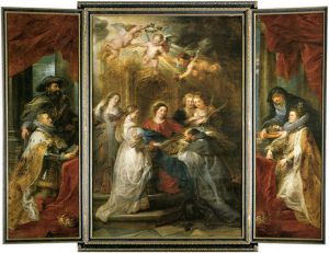 Ildefonso Altar -   Peter Paul Rubens oil painting