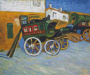 Tarascon Diligence - Vincent Van Gogh oil painting