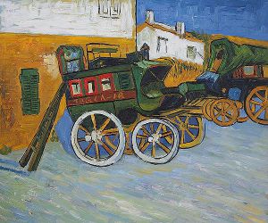 Tarascon Diligence -   Vincent Van Gogh oil painting