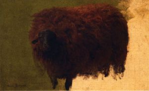 Large Wooly Sheep - Rosa Bonheur Oil Painting