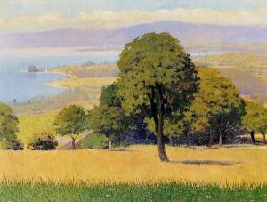 outskirts of Lausanne -   Felix Vallotton Oil Painting