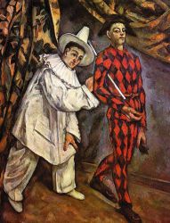 Mardi Gras -  Paul Cezanne Oil Painting