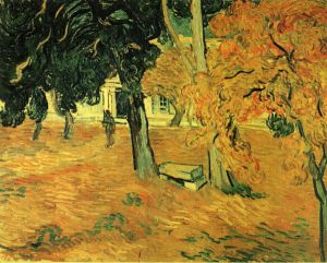 The Garden of Saint-Paul Hospital VI -  Vincent Van Gogh Oil Painting