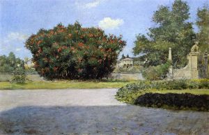 The Big Oleander - William Merritt Chase Oil Painting