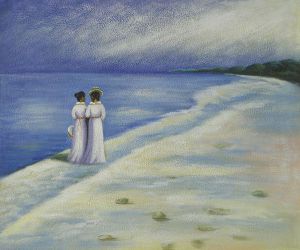 Summer Afternoon on Skagen Beach - Oil Painting Reproduction On Canvas