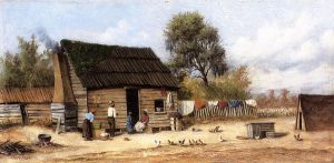 Cabin in the South -  William Aiken Walker  Oil Painting