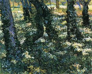 Undergrowth -   Vincent Van Gogh Oil Painting