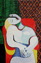 The Dream -   Pablo Picasso Oil Painting