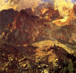 Val d'Aosta - John Singer Sargent Oil Painting