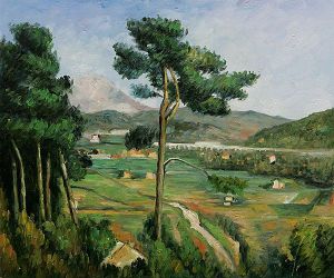 Mount Saint-Victoire -   Paul Cezanne Oil Painting