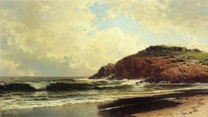 Light Winds - Alfred Thompson Bricher Oil Painting