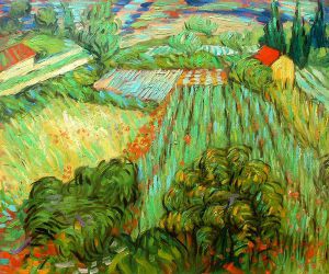 Field with Poppies II - Vincent Van Gogh Oil Painting