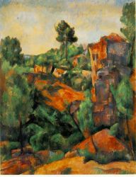 Bibemus Quarry - Paul Cezanne Oil Painting