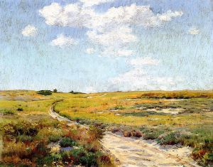 A Sunny Afternoon, Shinnecock Hills -  William Merritt Chase Oil Painting