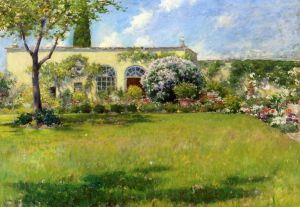 The Orangerie - William Merritt Chase Oil Painting