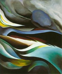 From The Lake I -  Georgia O\'Keeffe Oil Painting