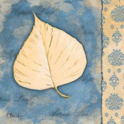 White Poplar Leaf - Oil Painting Reproduction On Canvas