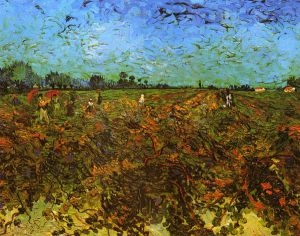 The Green Vineyard -  Vincent Van Gogh Oil Painting