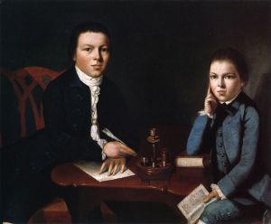 Francis Malbone and His Brother Saunders - Gilbert Stuart Oil Painting