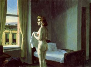 Morning in a City - Oil Painting Reproduction On Canvas