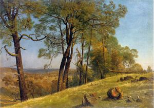 Landscape, Rockland County, California -  Albert Bierstadt Oil Painting