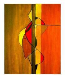 Modern Abstract 3 - Oil Painting Reproduction On Canvas