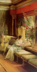 Vain Courtship - Oil Painting Reproduction On Canvas