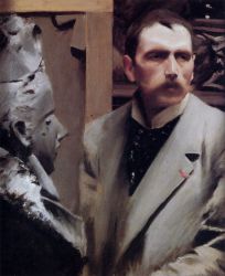 Self Portrait -  Anders Zorn Oil Painting