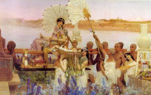 The Finding of Moses II - Sir Lawrence Alma-Tadema oil painting