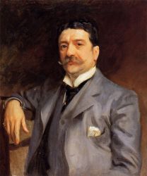 Louis Alexander Fagan -   John Singer Sargent Oil Painting