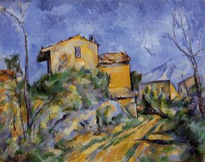 The Maison Maria -  Paul Cezanne Oil Painting