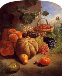 Still Life with Fruit -  William Merritt Chase Oil Painting